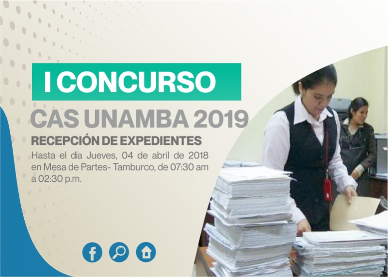 Comunicado Nº 003/ CAS Nº 001-2019-UNAMBA
