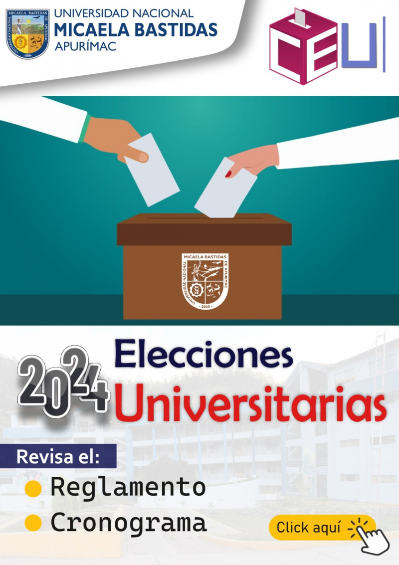ELECCIONES UNIVERSITARIAS 2024
