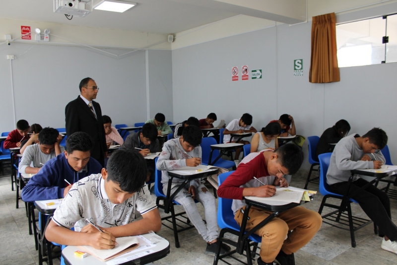 UNAMBA realizó examen de primera opción para escolares del quinto de secundaria