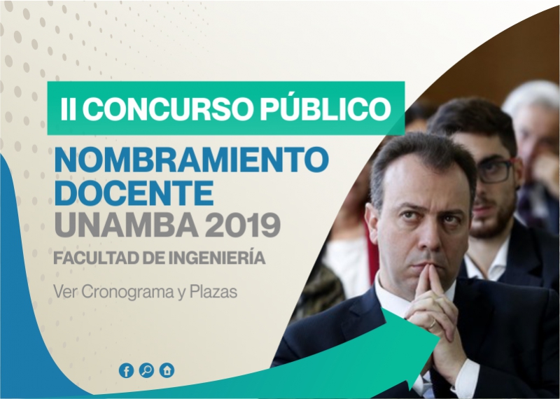 II Concurso de Nombramiento Docentes UNAMBA 2019