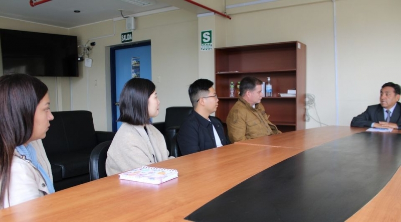 UNAMBA recibe visita de empresa contratista de la Vía de Evitamiento de la ciudad Abancay para acordar alianzas para prácticas preprofesionales de estudiantes