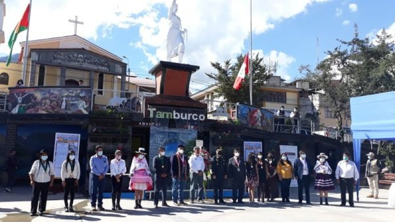 UNAMBA PRESENTE EN CEREMONIA DE CONMEMORACIÓN DE LA HEROÍNA MICAELA BASTIDAS