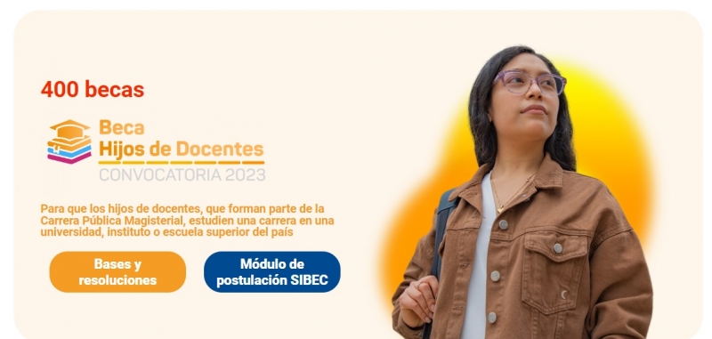 CONVOCATORIA 2023 - Beca Hijos de Docentes