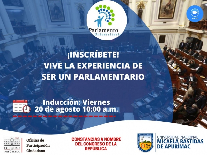 AtenciónUnambinos, participa y conviértete en congresista por una semana