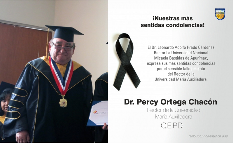 Saludo de Condolencias