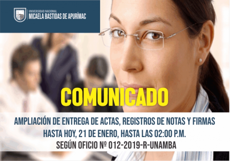 Comunicado Docentes