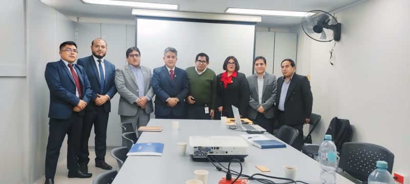 Autoridades y equipo técnico de la UNAMBA sustentan ante el MEF el presupuesto multianual para el periodo 2026 - 2028