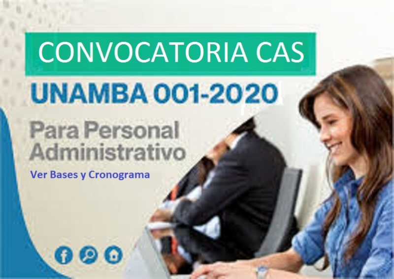 CONVOCATORIA CAS 2020