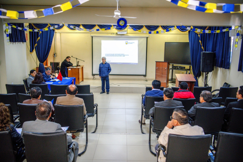 Rector de la UNAMBA participó en taller de socialización de los procesos de calidad educativa dirigido a decanos y directores académicos