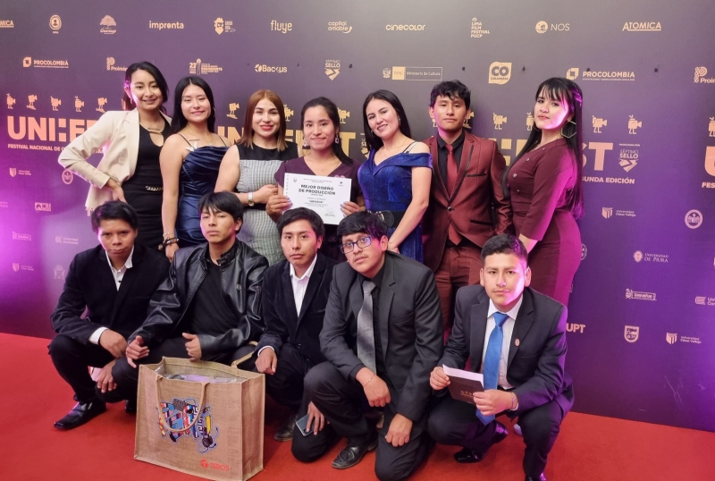 UNAMBA gana premio a MEJOR DISEÑO DE PRODUCCIÓN en UNIFEST 2025 con el cortometraje &quot;ABIGEOS&quot;