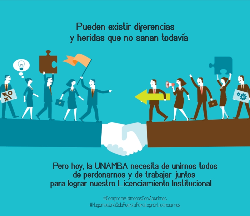 Para lograr el Licenciamiento Institucional, requerimos del trabajo en equipo de todos