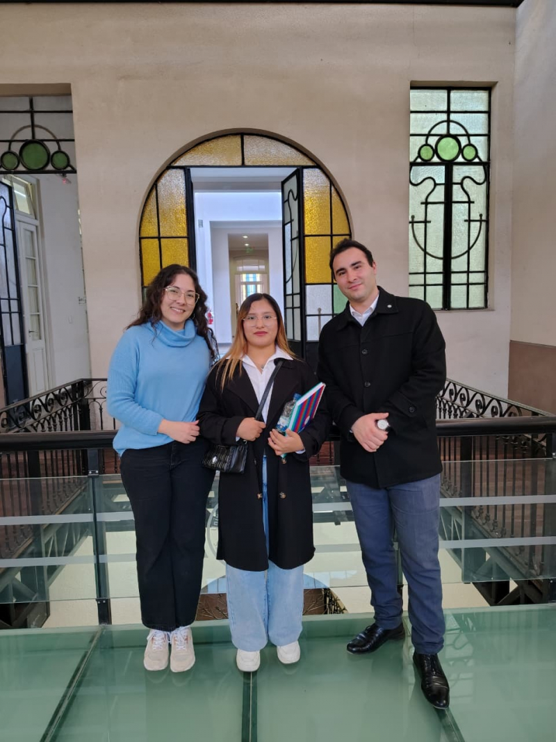 Estudiante de la UNAMBA realiza intercambio internacionl en la Universidad de San Pablo Tucumán de Argentina