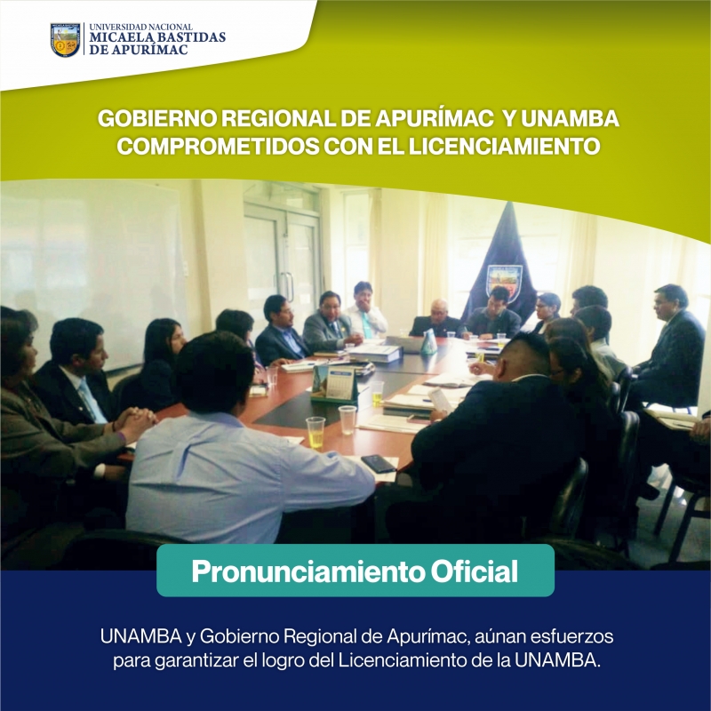 Pronunciamiento Oficial