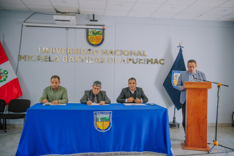 UNAMBA: Realizan el lanzamiento del diplomado &quot;Gestión de riesgo de desastres y ciudades sostenibles&quot;