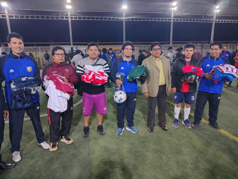 UNAMBA: Clausura del campeonato de docentes 2024-II