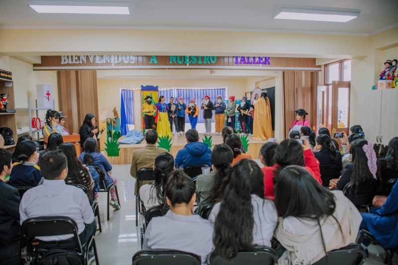 Con éxito se llevó a cabo el II Festival Artístico, Cultural y Gastronómico, organizado por los estudiantes de la Escuela Profesional de Educación Inicial Intercultural Bilingüe: Primera y Segunda Infancia