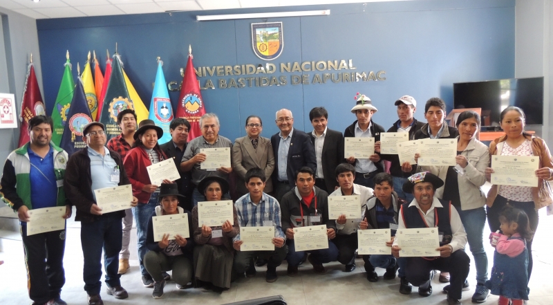 UNAMBA y RAAA otorgan certificación a estudiantes del Curso de Agroecología