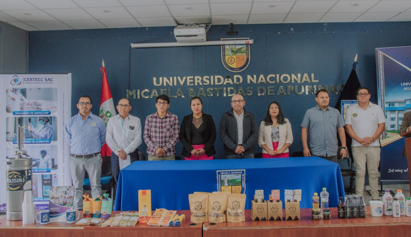 Encuentro de emprendedores agroindustriales de Apurímac en la UNAMBA