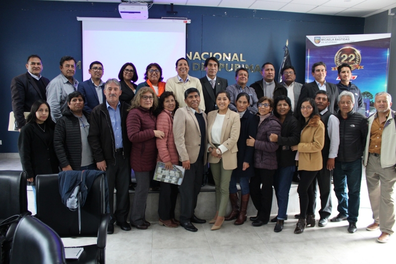 Con éxito concluyó el taller para la formulación del Plan Estratégico Institucional de la UNAMBA