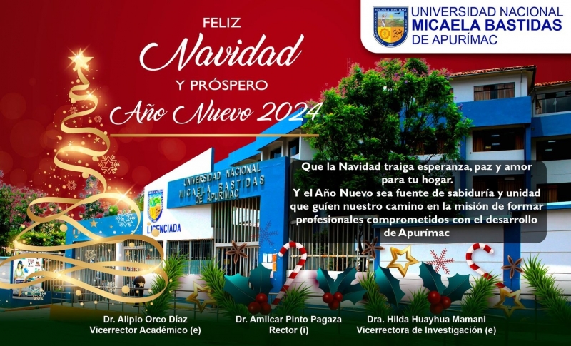 ¡Feliz Navidad y próspero Año Nuevo 2024!