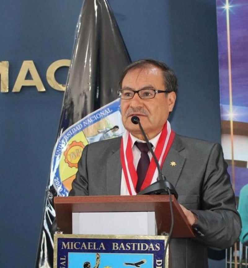 Dr. Daniel Amílcar Pinto Pagaza asume como Rector Interino de la UNAMBA por disposición de la SUNEDU