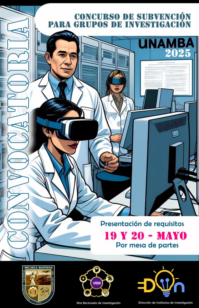 Convocatoria a Concurso de Subvención para Grupos de Investigación 2025