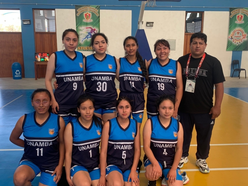 Deportistas de la UNAMBA presente en los Juegos Universitarios Regionales Sur Arequipa 2023