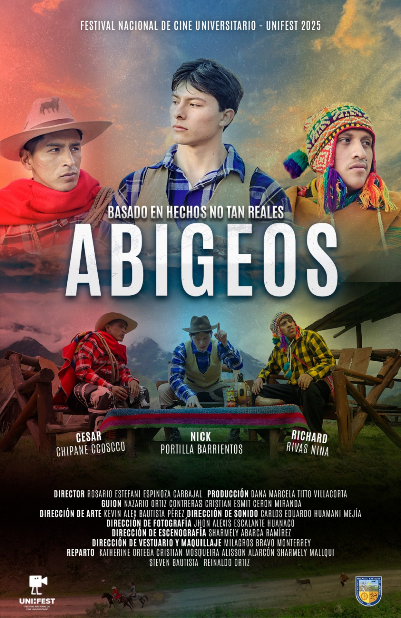¡Ven y disfruta del estreno de &quot;ABIGEOS&quot;! cortometraje que participa en el Festival Nacional de Cine Universitario – UNIFEST