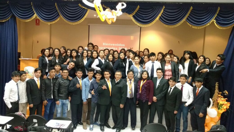 Con éxito se desarrolla la Ceremonia de Bienvenida a Ingresantes del Semestre Académico 2018-I de la Escuela de Administración