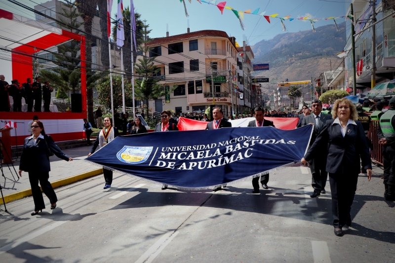 Desfile Institucional por Fiestas Patrias