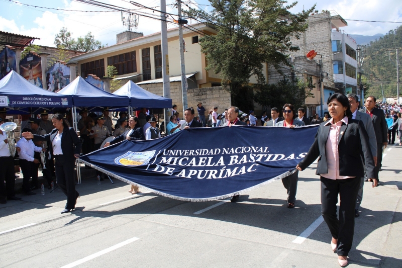 UNAMBA participó en ceremonia conmemorativa por los 242 años del martirologio de la heroína Micaela Bastidas Phuyucawa