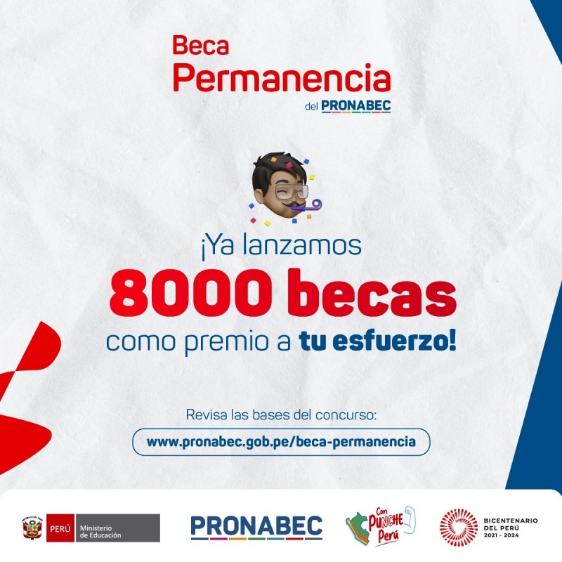 Convocatoria a BECA PERMANENCIA 2023