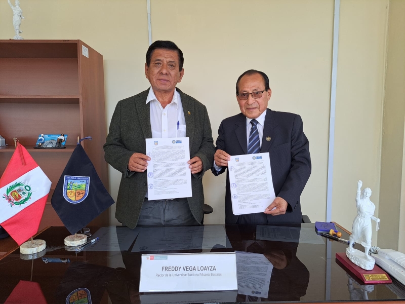 UNAMBA firma convenio de cooperación institucional con el Colegio de Alto Rendimiento de Apurímac