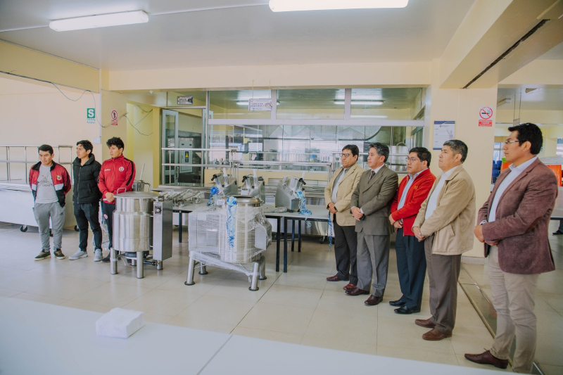 UNAMBA fortalece el servicio del comedor universitario con nueva adquisición de equipos industriales