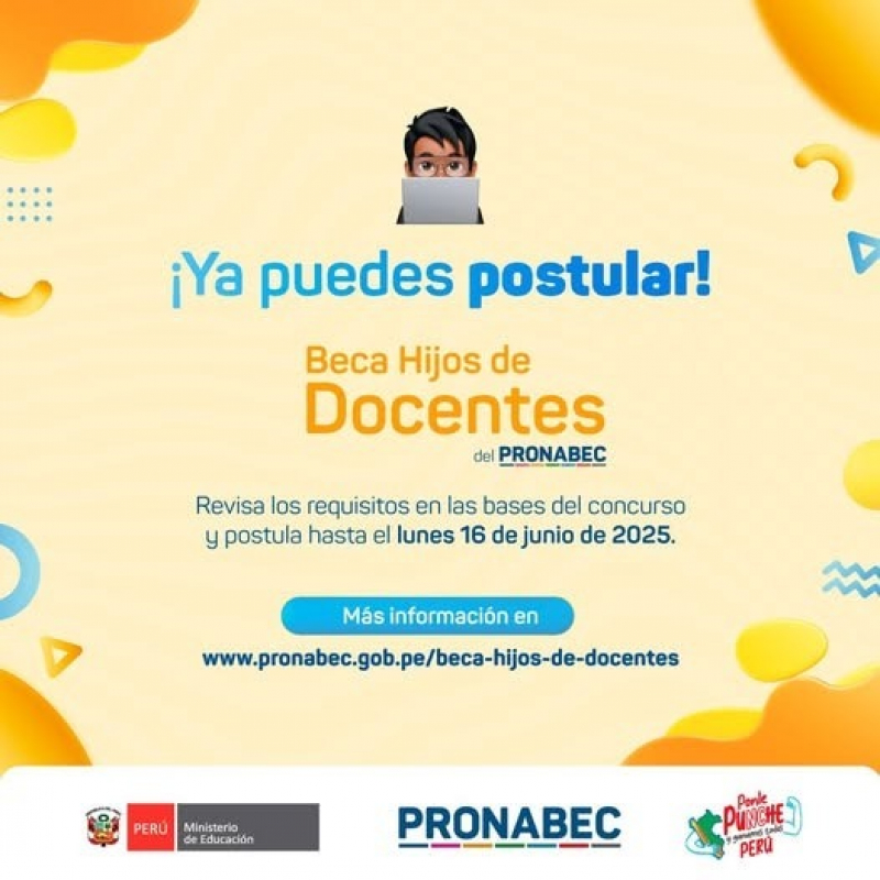 Convocatoria Becas Hijos de Docentes