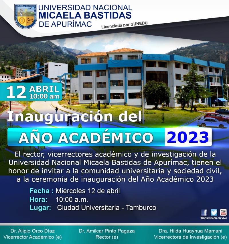 Inauguración del Año Académico 2023