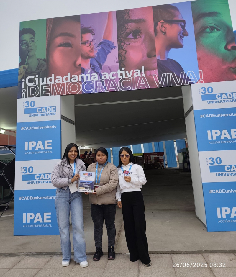 Estudiantes de la UNAMBA participan en CADE Universitario
