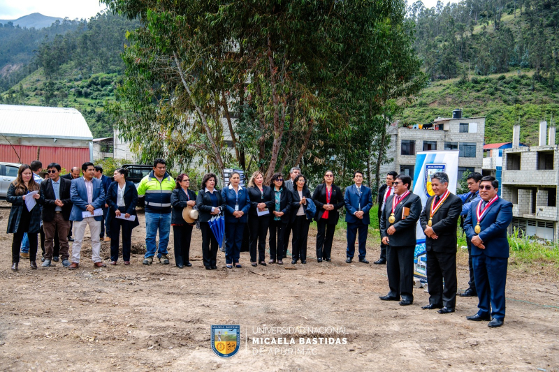 UNAMBA entrega terreno para elaboración de expediente técnico del futuro edificio de áreas administrativas