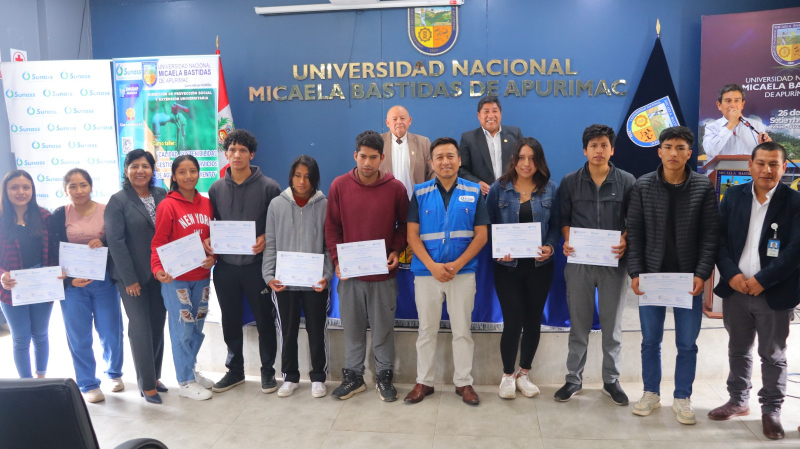 UNAMBA y SUNASS clausuran curso taller “Calidad, sostenibilidad y gestión de los servicios de agua y saneamiento”