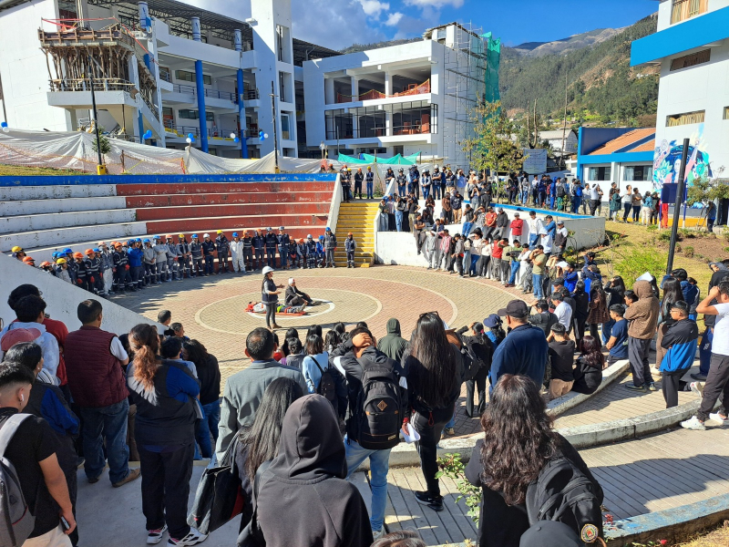 UNAMBA participa con éxito del Simulacro Nacional Multipeligro ante sismo y peligros asociados 2025