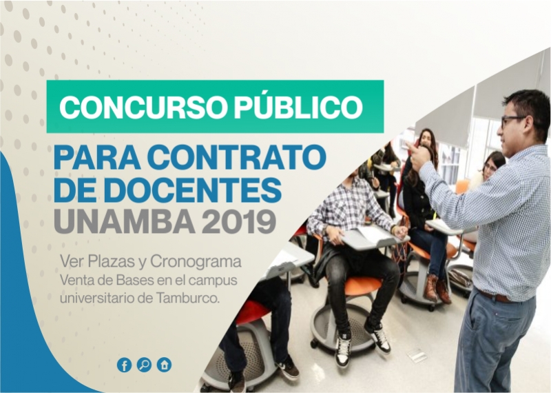 III Concurso para Contrato de Docentes y Jefes de Práctica de la Facultad de Medicina Veterinaria y Zootecnia