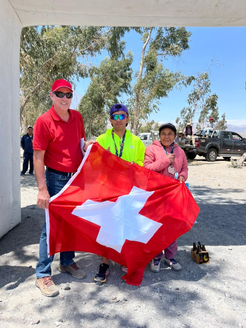 Estudiante de la UNAMBA ganó competencia de alta montaña y clasificó para la carrera Sierre Zinal en Suiza
