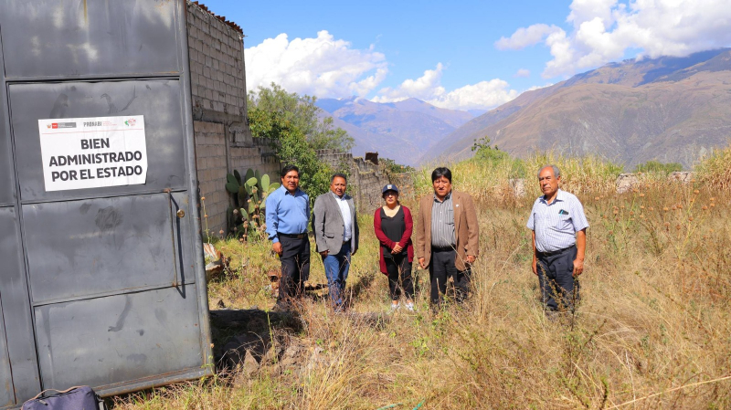 PRONABI entrega en custodia terreno rural a la UNAMBA