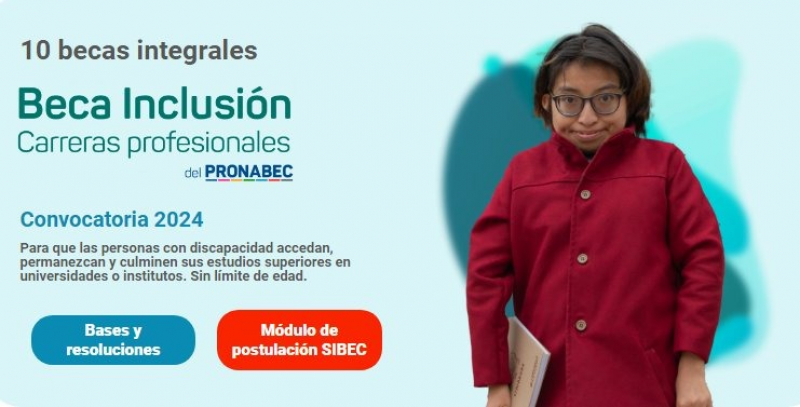 Convocatoria a Beca Inclusión 2024