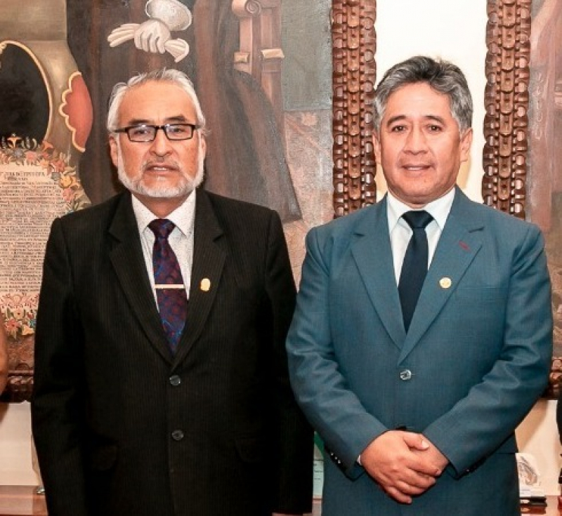 La UNAMBA y UNSAAC desarrollan acciones de amistad institucional