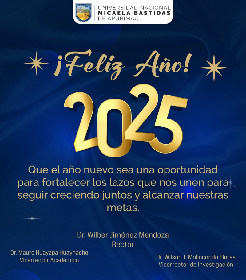 ¡Feliz Año 2025!