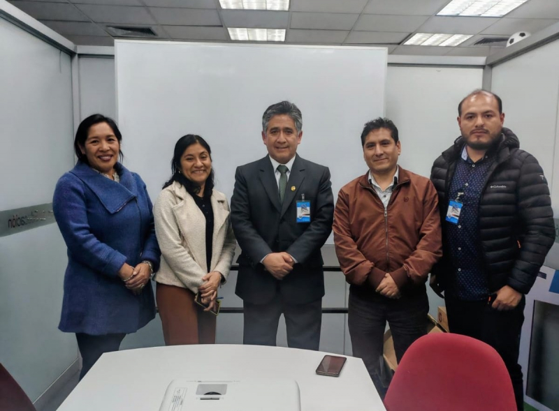 Rector de la UNAMBA sostiene importantes reuniones de monitoreo y seguimiento de la cartera de inversiones ante el MINEDU