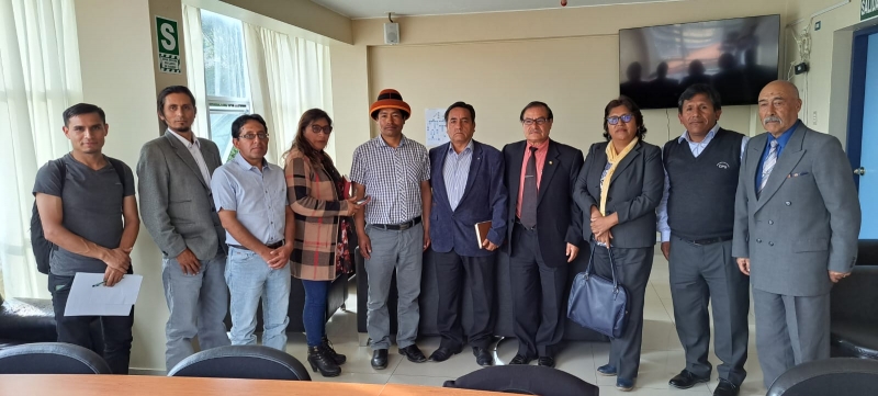 UNAMBA: Alcalde de Chalhuahuacho visita a autoridades universitarias para solicitar una subsede académica
