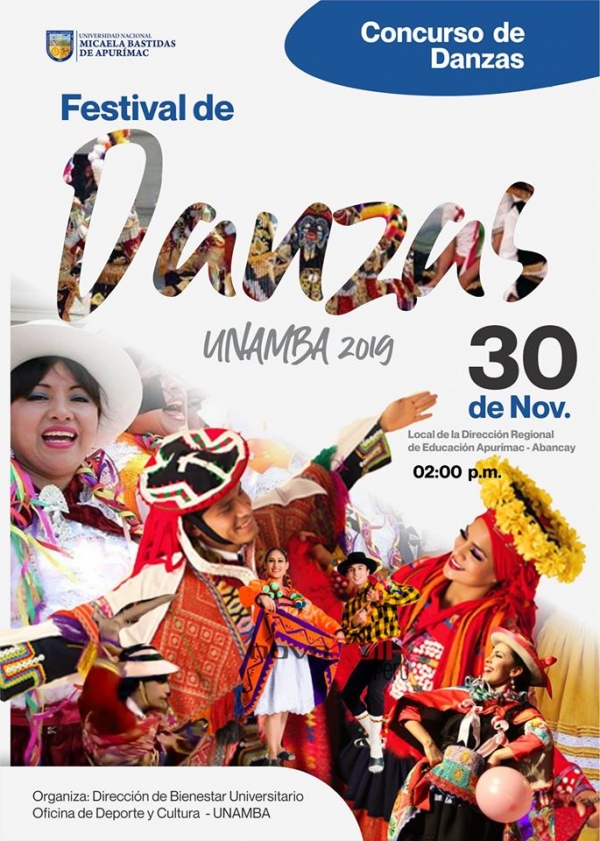 Festival de danzas UNAMBA - 2019