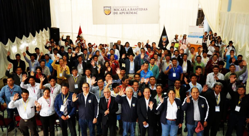 PCM agradece a la Unamba por colaborar en el Programa de Inducción a Nuevas Autoridades Electas